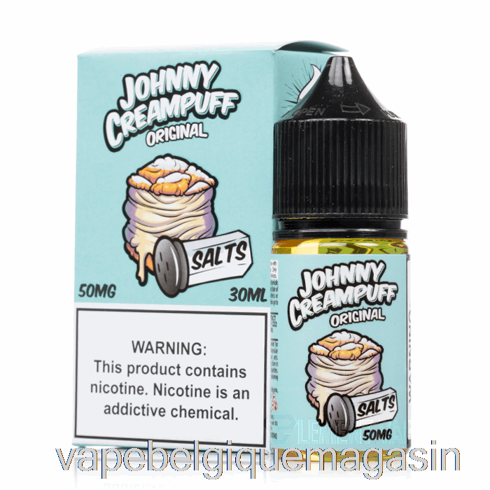 Vape Shop Bruxelles Original - Sels De Johnny Creampuff - 30ml 50mg
